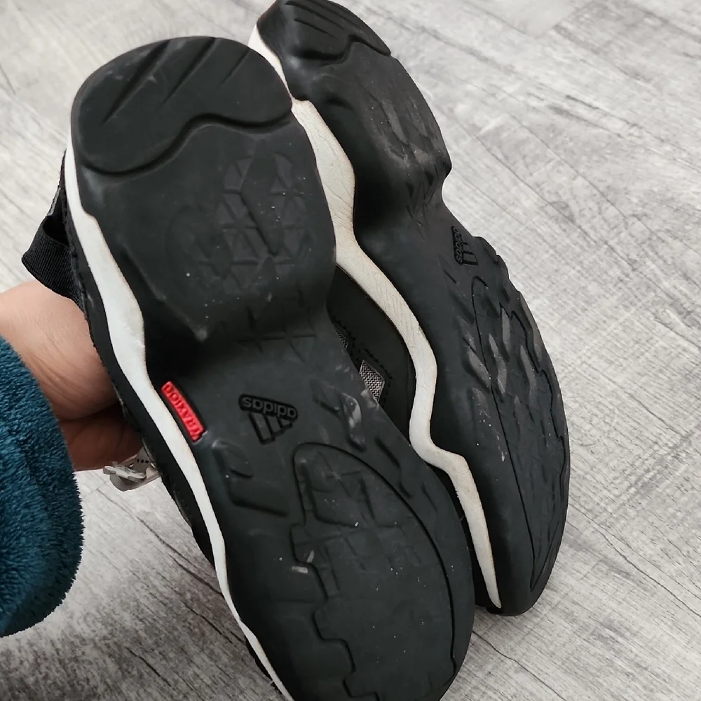 Adidas Black and White Athletic Shoes - Picture 5 of 5
